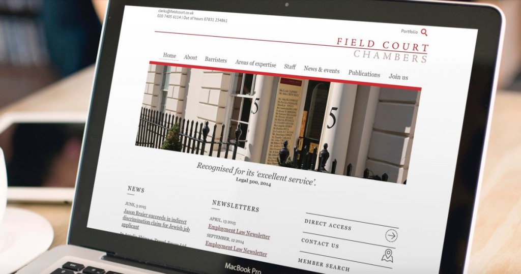 Field Court Chambers - Craft The Perfect WordPress Site With These 10 WordPress Development Firms