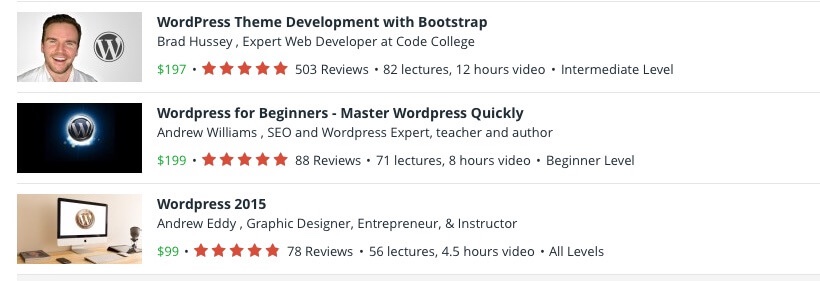 ListWP Business Directory Udemy WordPress Tutorials - Learn EVERYTHING About WordPress With These Top Tutorial Sites