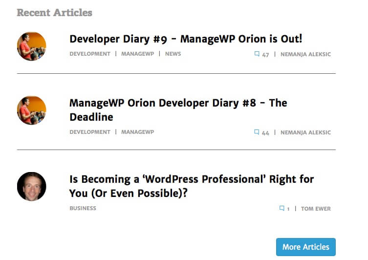 ManageWP Business Directory ListWP Blogs