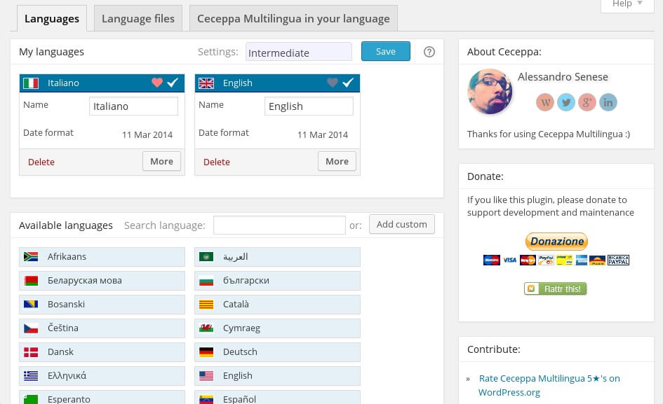 ListWP Business Directory ceppa multilingua - Ceceppa Multilingua - 10 Essentials WordPress Plugins To Offer Smart Translations