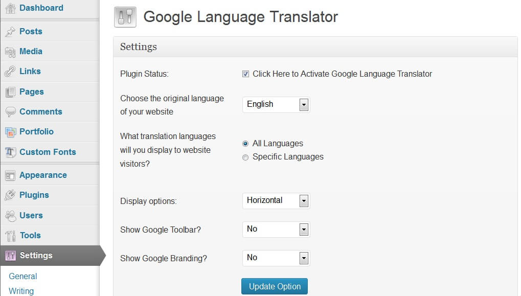 ListWP Business Directory google translate plugin - Google Language Translator - 10 Essentials WordPress Plugins To Offer Smart Translations