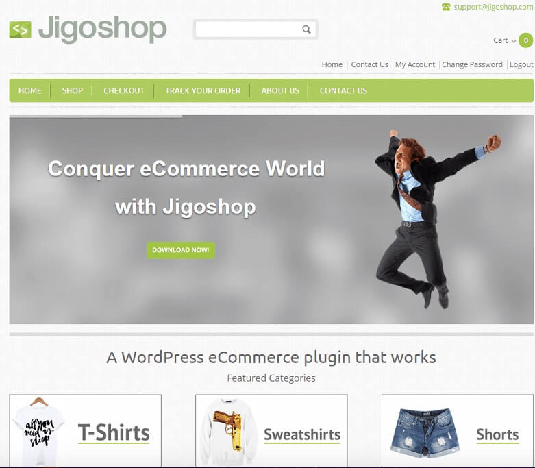ListWP jigoshop - Top WordPress E-Commerce Plugins for Building an Online Store